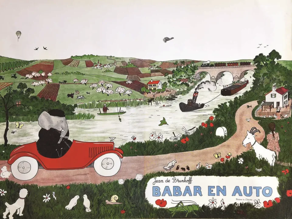 Babar en Auto 1986 - DE BRUNHOFF LAURENT