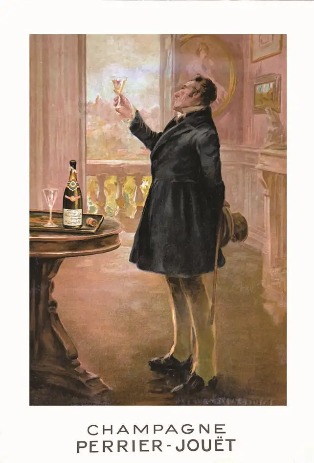 Champagne Perrier-Jouet Très rare vers 1900 - Champagne Perrier-Jouet Très rare vers 1900