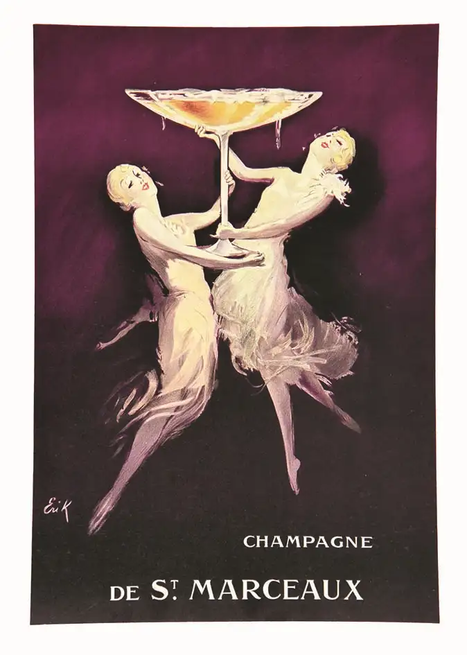 Champagne de Saint Marceaux vers 1920 - ERIK