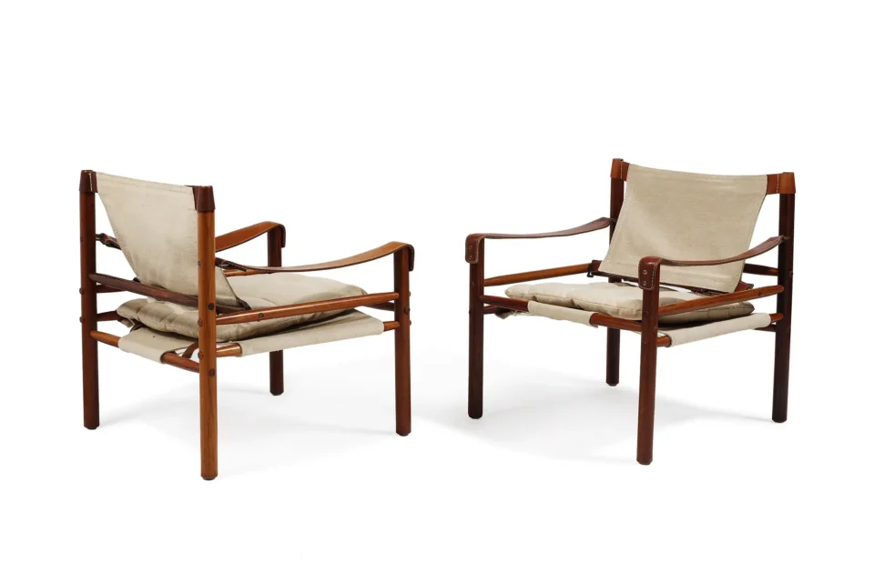 Paire de fauteuils « Scirocco » - Arne NORELL (1917 - 1971)