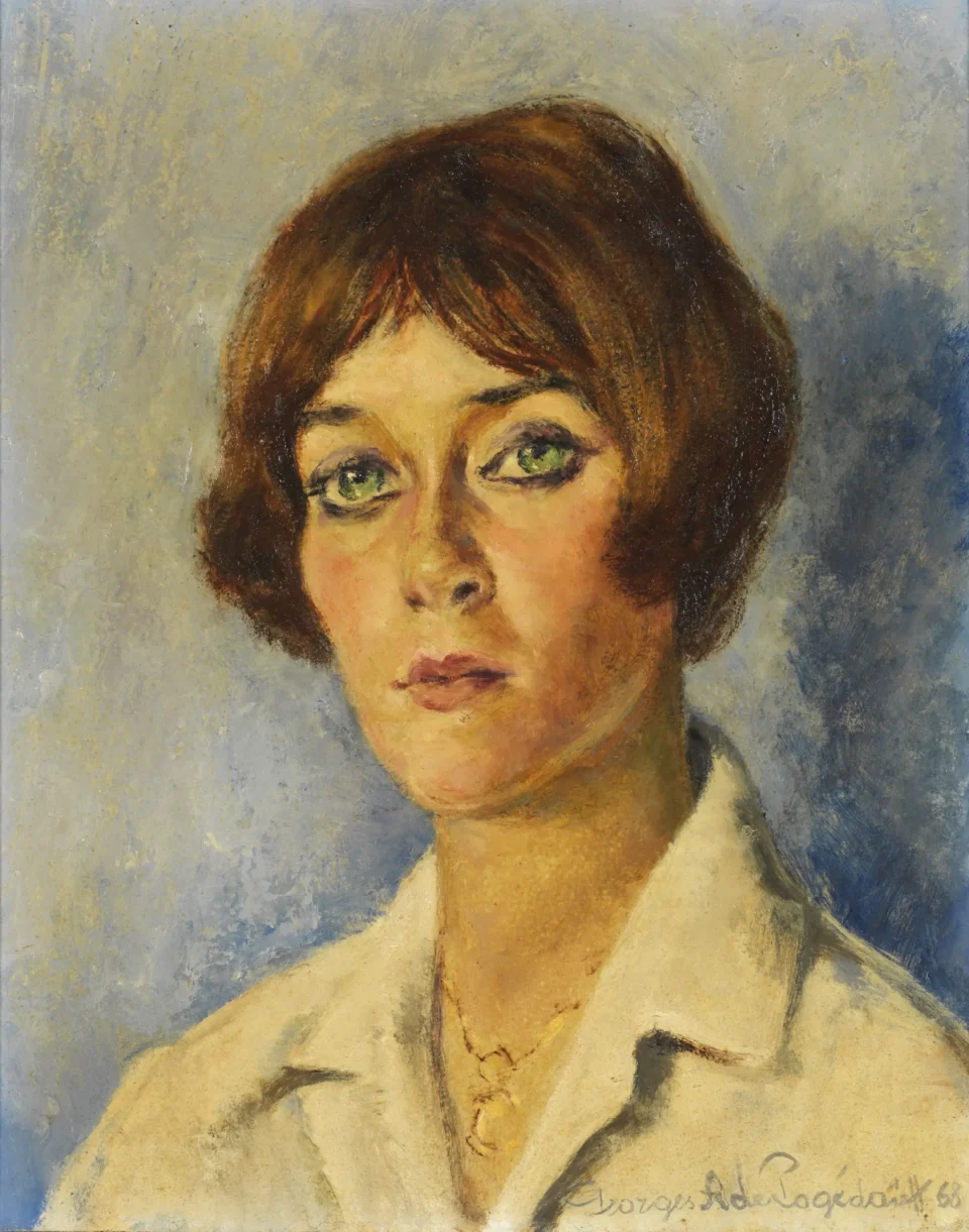 Portrait de Monica Berlandier - Georges DE POGEDAIEFF (1897-1971)