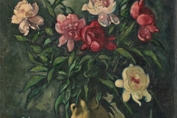 Bouquet de pivoines - Nicolas SINEZOUBOFF (1891-1956)