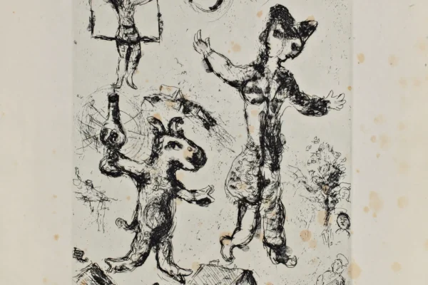 Le rêve de l'âne - Marc Chagall  (1887-1985)