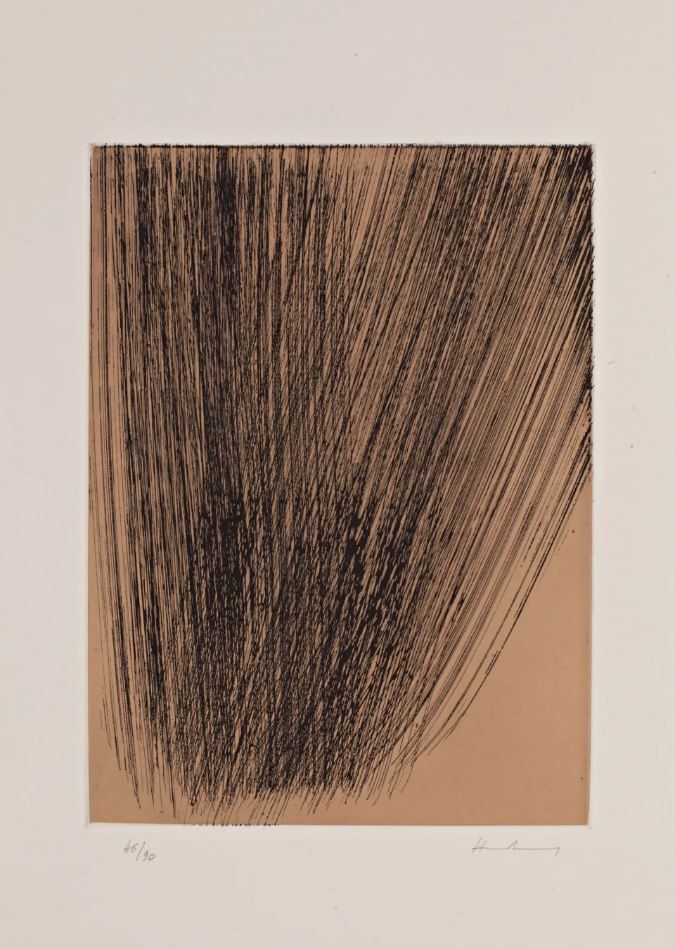 Composition - Hans HARTUNG (1904-1989)