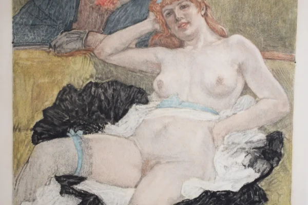 Les deux amies - D'après Felicien Rops (1833-1898) par BERTRAND