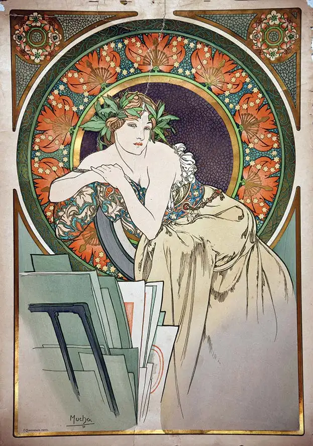 Salon des Cent     1898 - MUCHA ALPHONSE