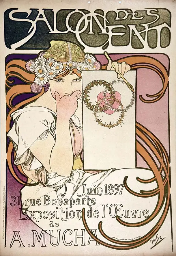 Salon des Cents     1897 - MUCHA ALPHONSE