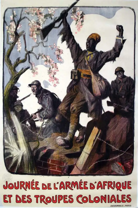 Journée de l’Armée d’Afrique et des Troupes Coloniales     1916 - JONAS LUCIEN