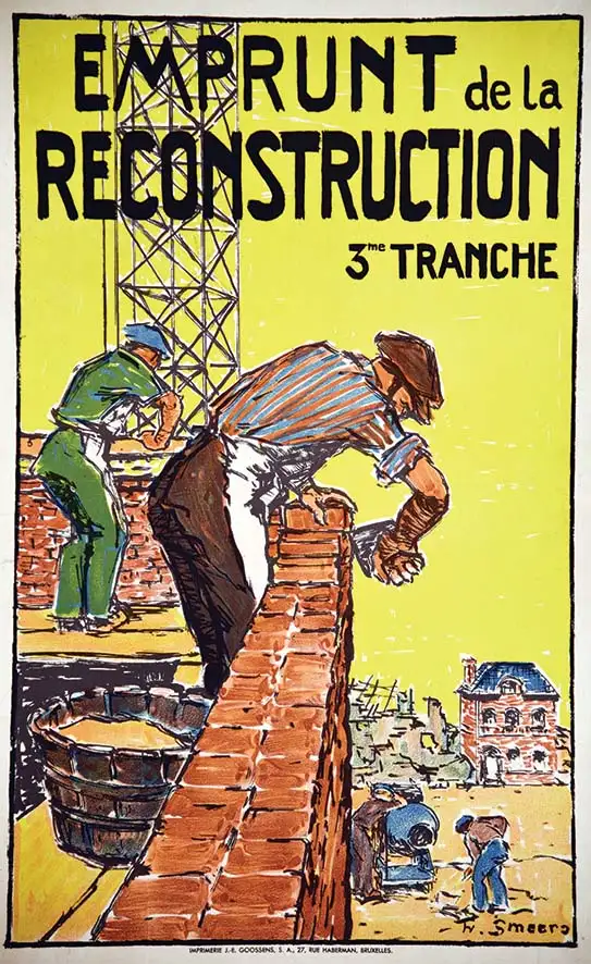 Emprunt de la Reconstruction     vers 1920 - SMEERA W.