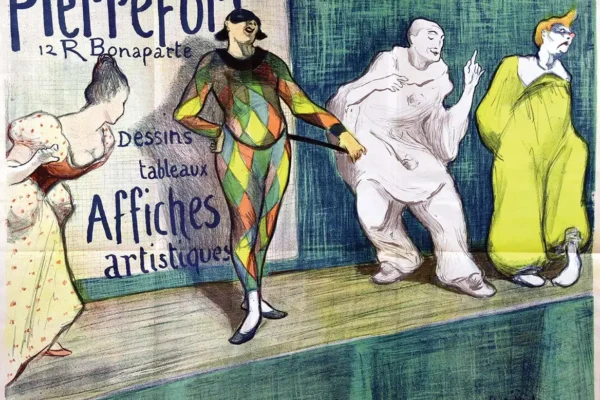 Pierrefort Affiches Artisquiques Dessins Tableaux     avant 1900 - IBELS H.G.