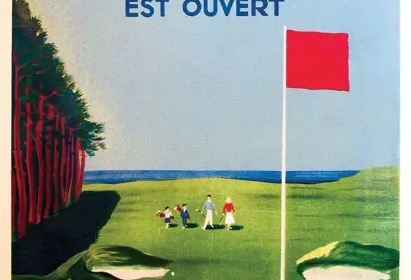 Golf de Chiberta Biarritz     1948 - MAXWELL JACK