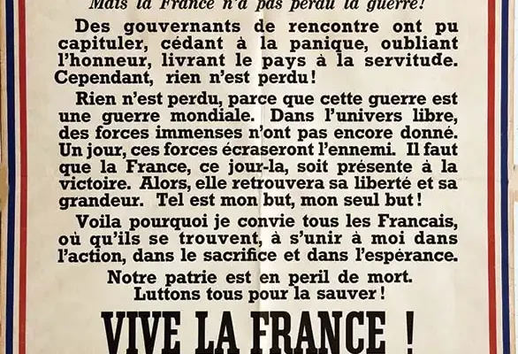 Charles De Gaulle A tous les Français (Appel du 18 Juin) - 2 ème édition avec les fautes - Très rare     1940 - Charles De Gaulle A tous les Français (Appel du 18 Juin) - 2 ème édition avec les fautes - Très rare     1940