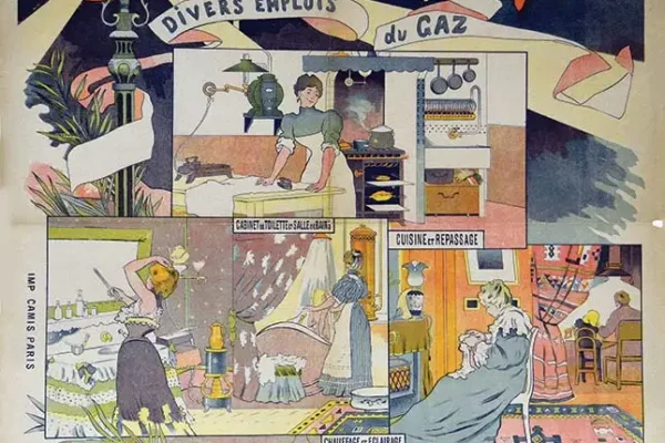 Compagnie du Gaz     vers 1900 - Compagnie du Gaz     vers 1900