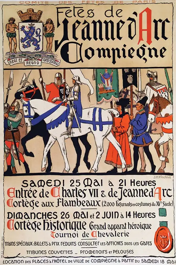 Compiègne Fête de Jeanne D’Arc     vers 1920 - PINCHON J. P.