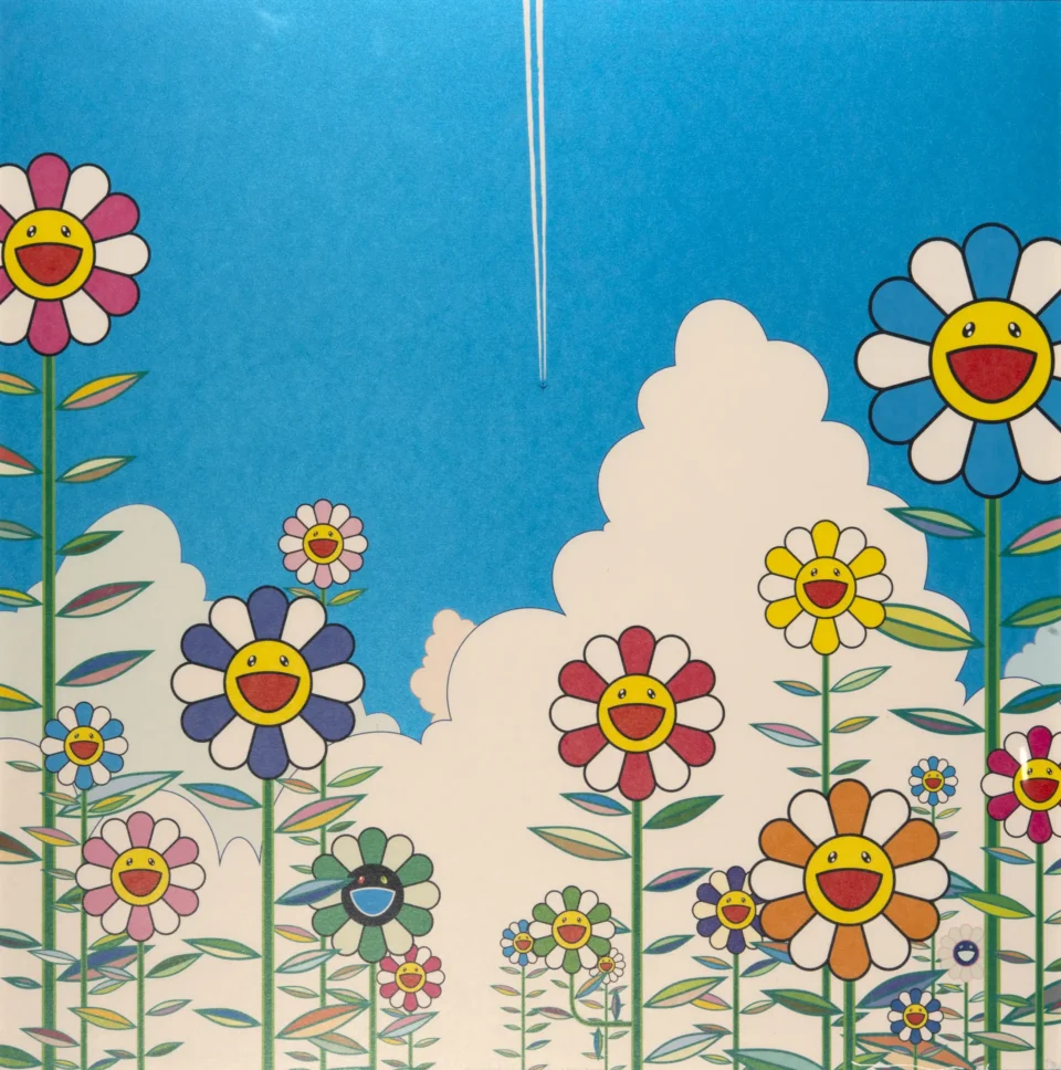 Vapor trail, 2004 - Takashi MURAKAMI (1962)