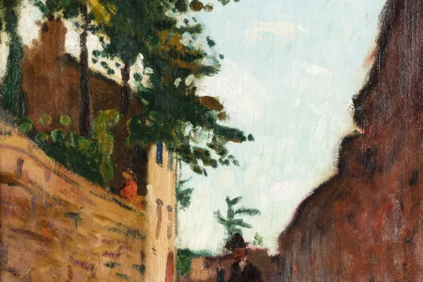 Le peintre à Arcueil - Albert MARQUET (Bordeaux 1875 - Paris 1947)