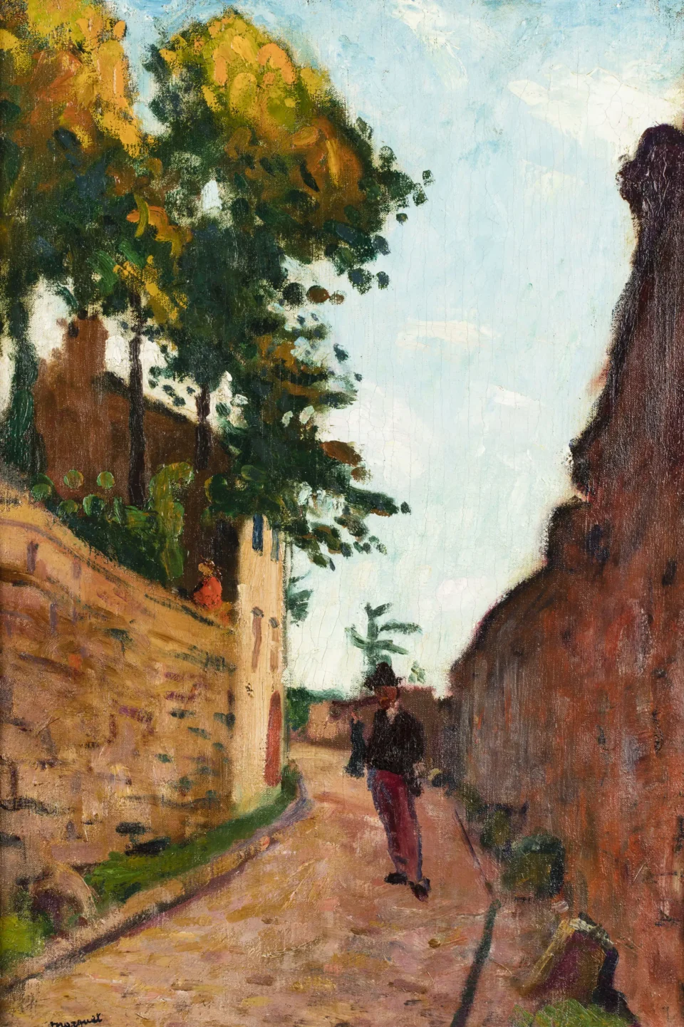 Le peintre à Arcueil - Albert MARQUET (Bordeaux 1875 - Paris 1947)