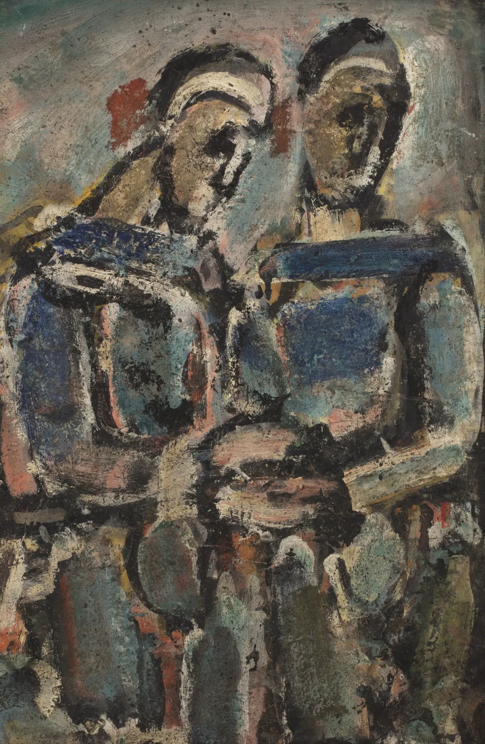 Pierrots, c.1940 - Georges ROUAULT (Paris 1871 - 1958)