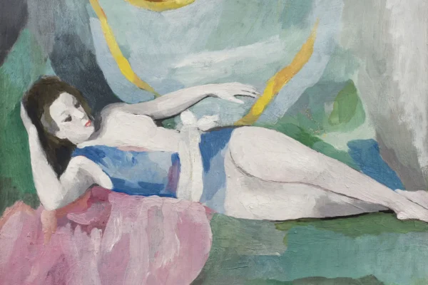 Danseuse allongée - Marie LAURENCIN (Paris 1885-1956)