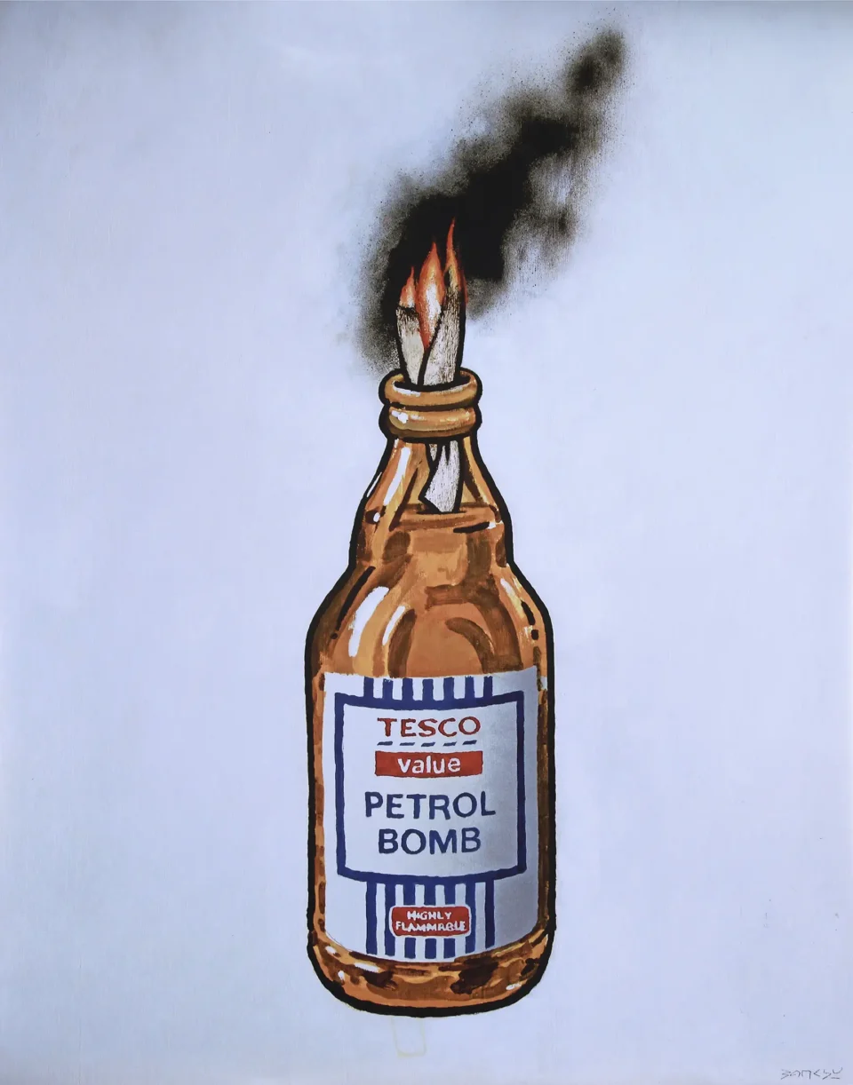 Tesco value petrol bomb, 2011 - BANKSY (1975)