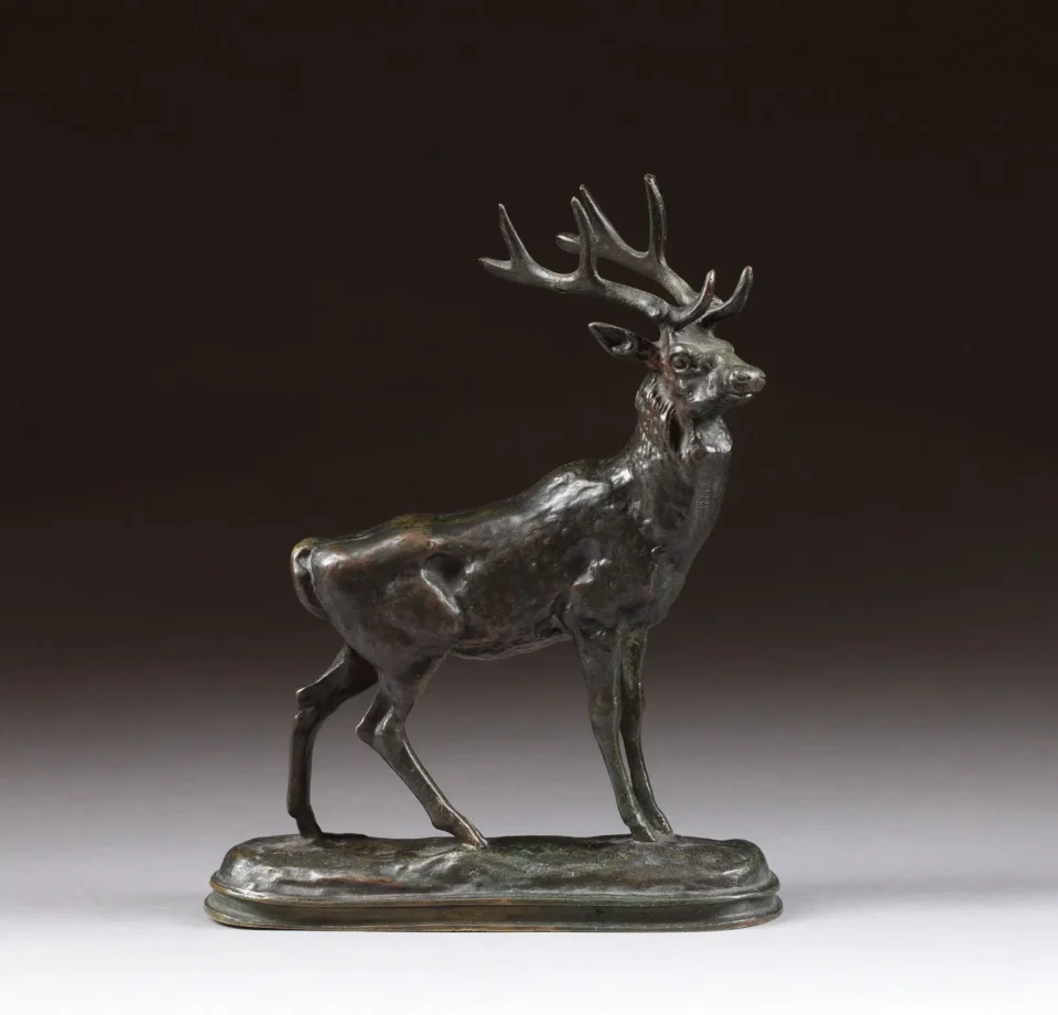 Cerf - D'après Antoine-Louis BARYE (1796-1875)