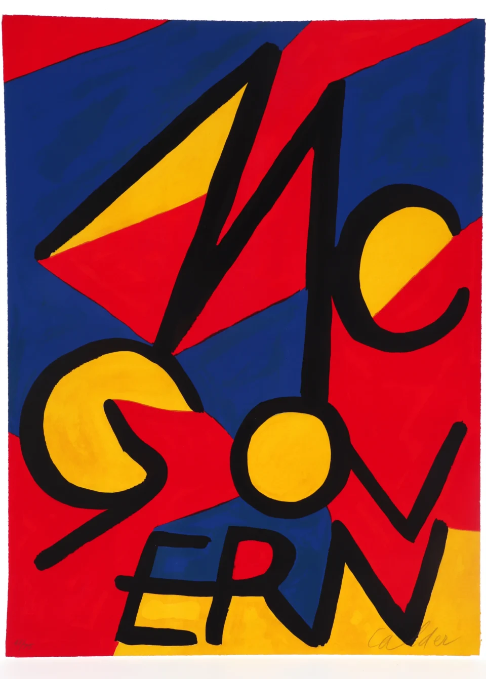 Mc Govern - Alexander CALDER (1898-1976)