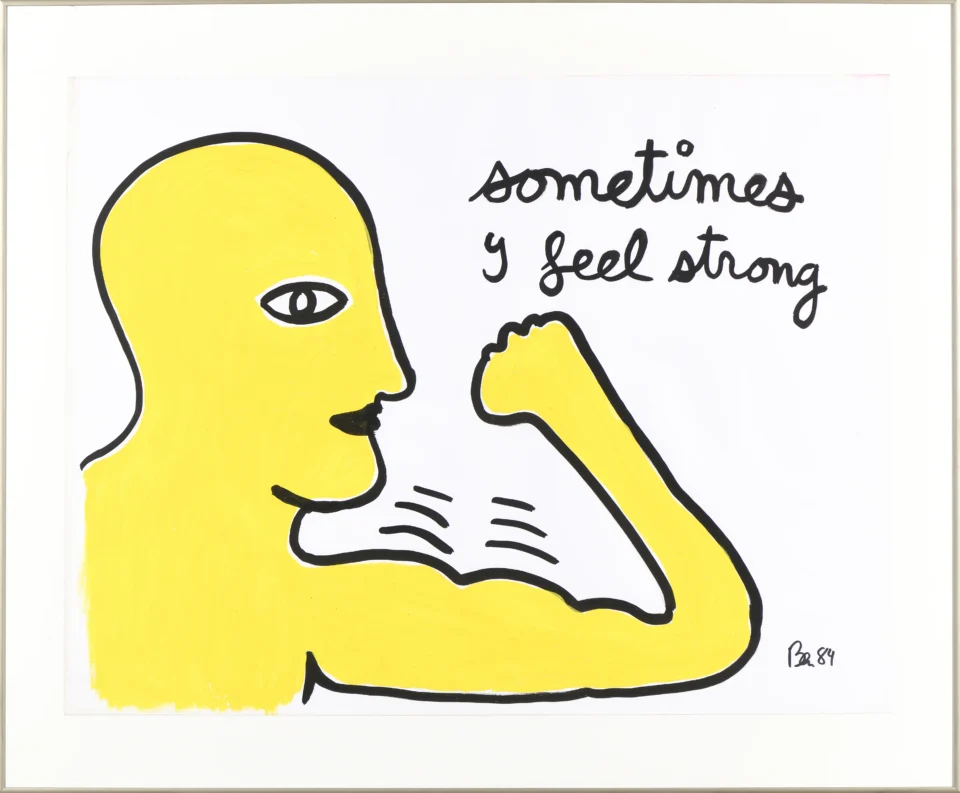 Sometimes I feel strong, 1984 - BEN  (né en 1935)