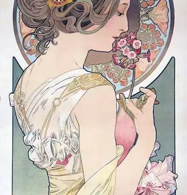 La Primevère 1899 - MUCHA ALPHONSE