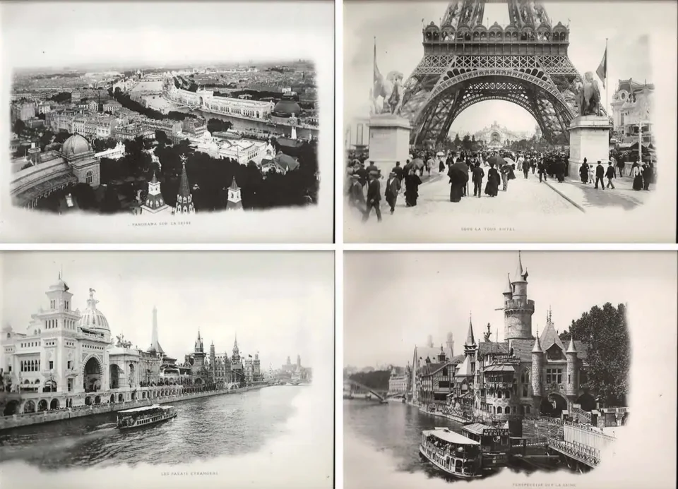 Exposition Universelle 1900 Album Contenant 55  Photos / 55 Vinatge Photos 1900 - Exposition Universelle 1900 Album Contenant 55  Photos / 55 Vinatge Photos 1900