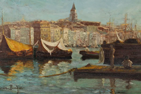 Le port de Marseille - François PRIEUR-BARDIN (1870-1939)