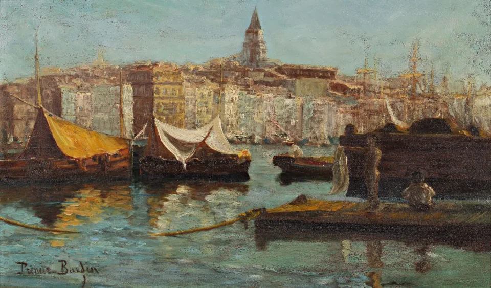 Le port de Marseille - François PRIEUR-BARDIN (1870-1939)