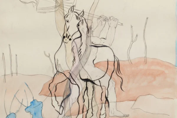 Transparence au cheval Vers 1926-27 - Francis PICABIA (1879-1953)