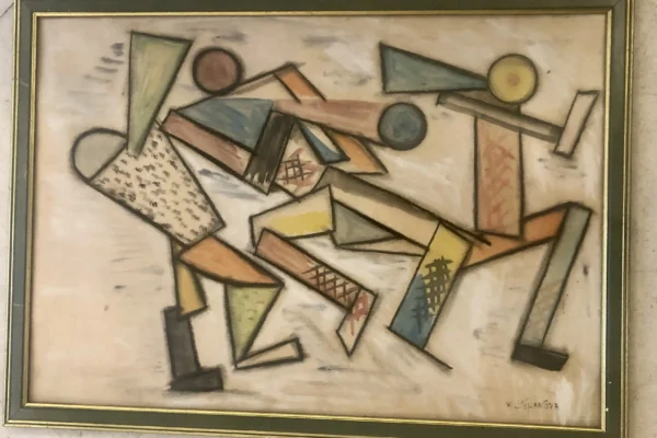 Composition cubisante - STEPANOVA Varvara (1894-1958)