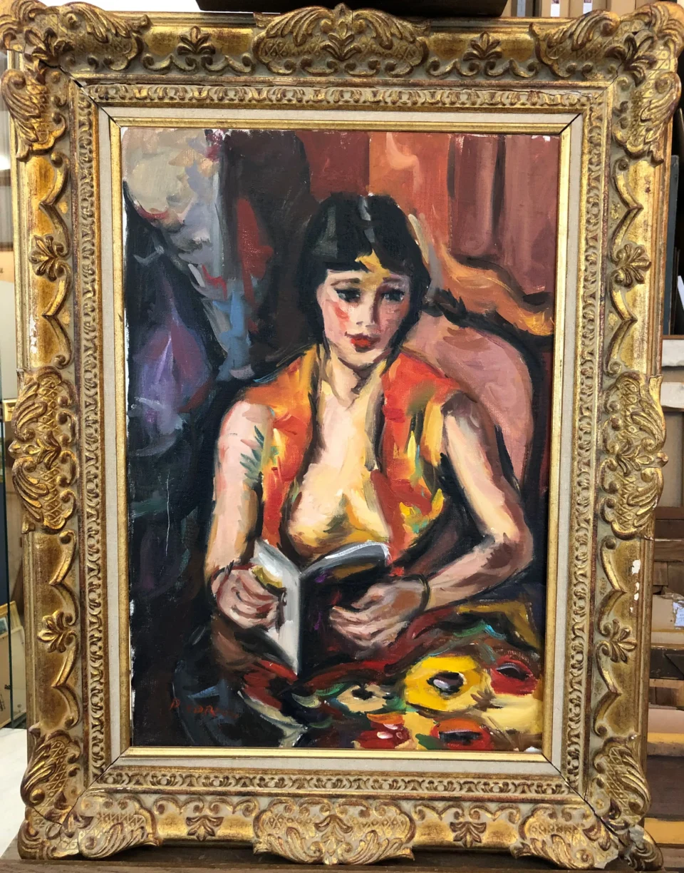 la lectrice - CORNU Pierre (Salon de Provence 1895 - 1996)