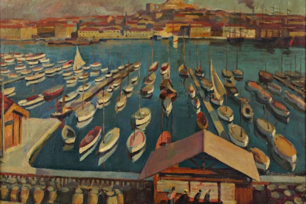 Le port de Marseille, circa 1905 - Charles CAMOIN (1879-1965)