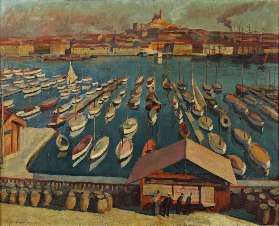 Le port de Marseille, circa 1905 - Charles CAMOIN (1879-1965)