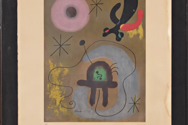 Mauve de la lune - D'après Joan MIRO (1893-1983)