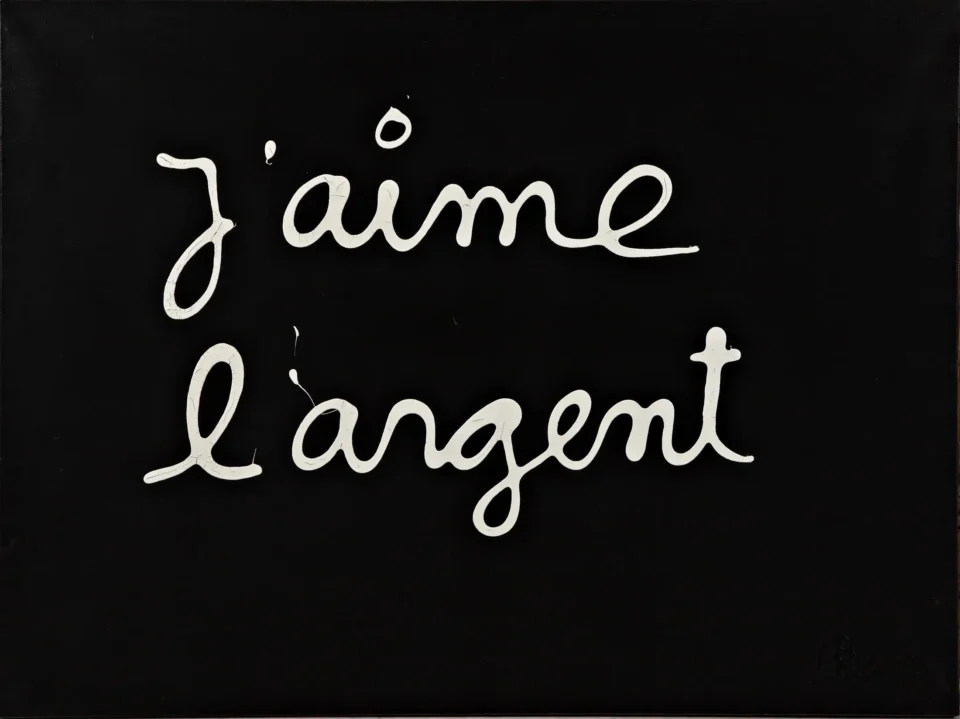 J’aime l’argent, 1986 - BEN (1935)