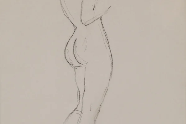 Etude de nu, femme debout, vers 1940 - Francis PICABIA (1879-1953)