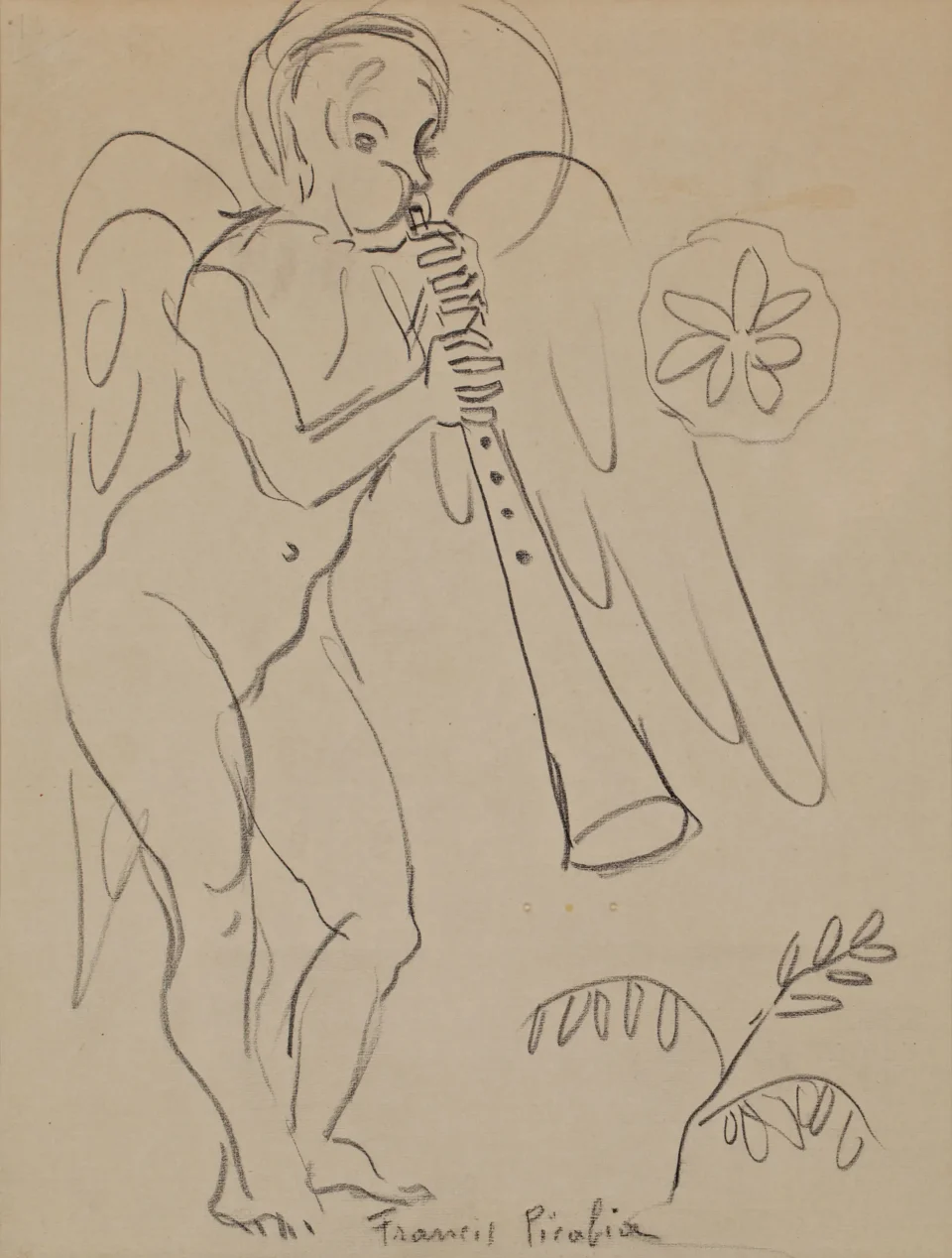 Ange de la Renommée, vers 1945-48 - Francis PICABIA (1879-1953)