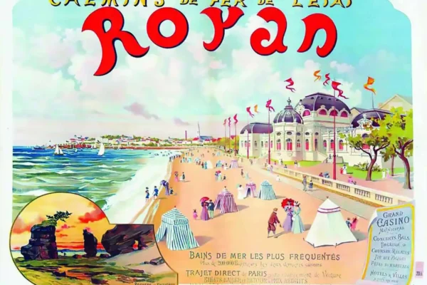 Royan Chemins de Fer De L'Etat 1898 - MAXY LEO