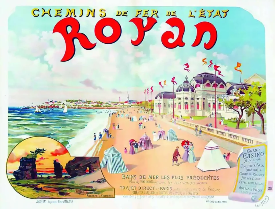 Royan Chemins de Fer De L’Etat 1898 - MAXY LEO