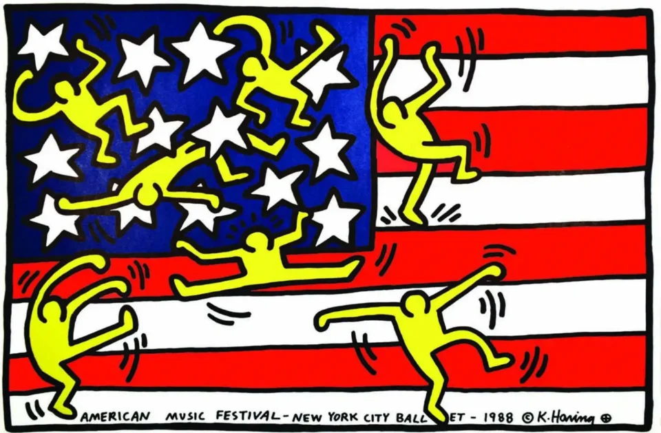 American Festival New York City Ballet 1988 - HARING KEITH