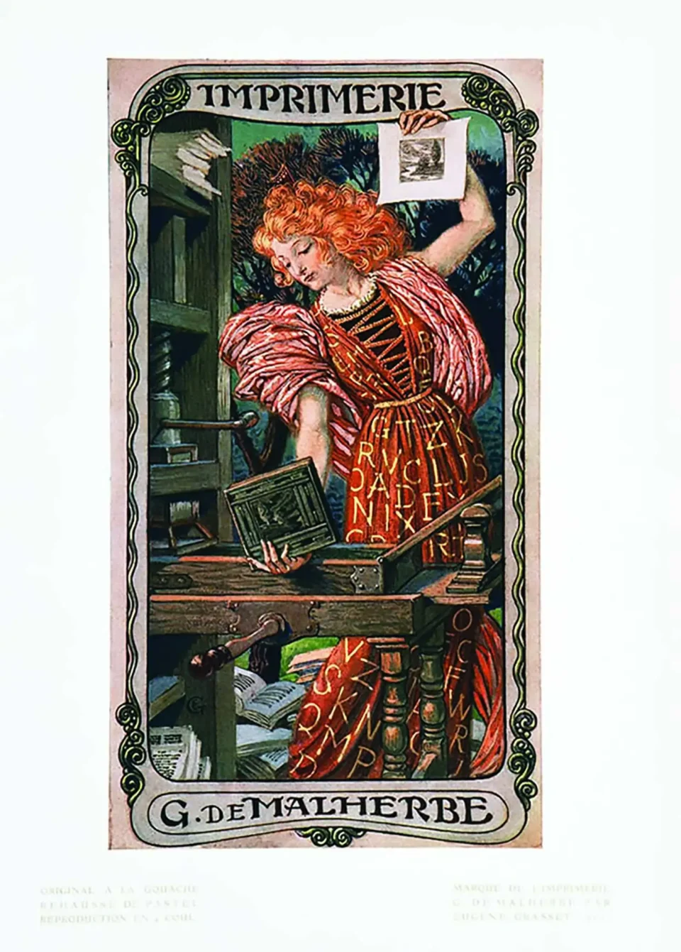 G. de Malherbe Imprimerie 1902 - GRASSET EUGENE