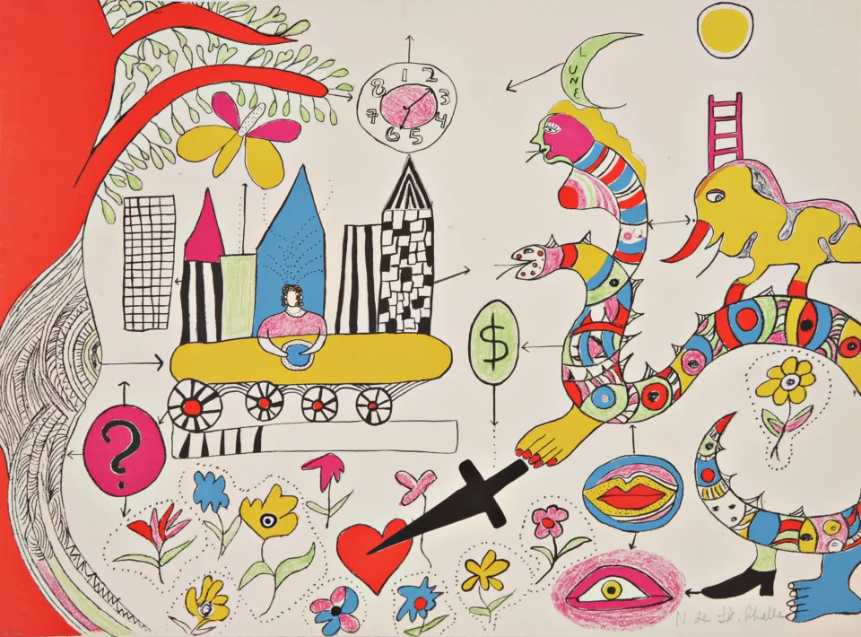 Sans Titre, 1972 - Niki DE SAINT-PHALLE (1930-2002)