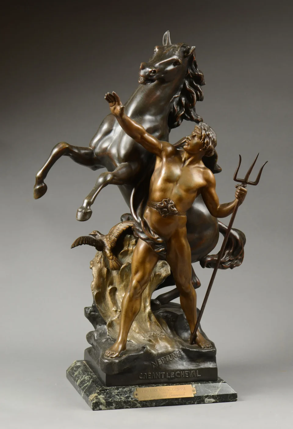 Neptune créant le cheval - Emile Louis PICAULT (1833-1915)