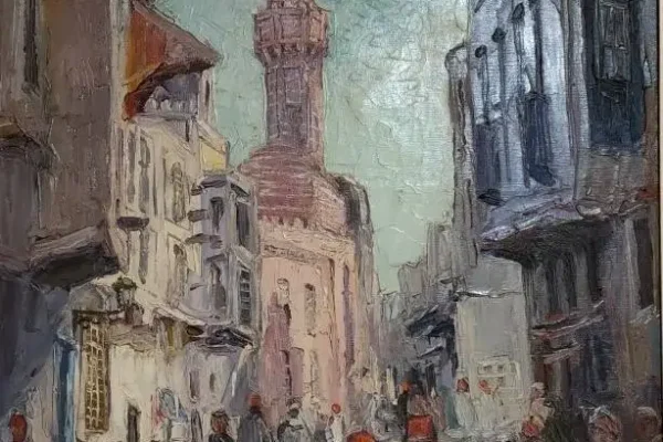 Scène de rue au Caire - TERLIKOWSKI