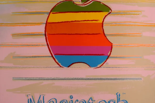 Apple (from Ads), 1985 - Andy WARHOL (1928-1987)