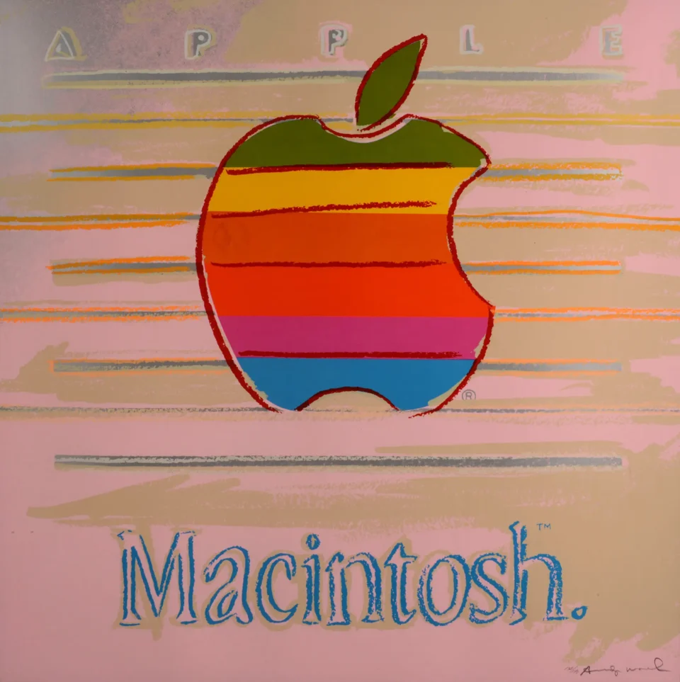 Apple (from Ads), 1985 - Andy WARHOL (1928-1987)