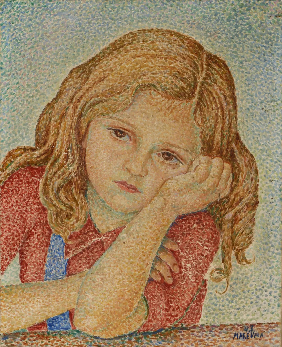 Portrait d’une jeune fille - Maria MAREVNA VOROBIEFF (1892-1984)